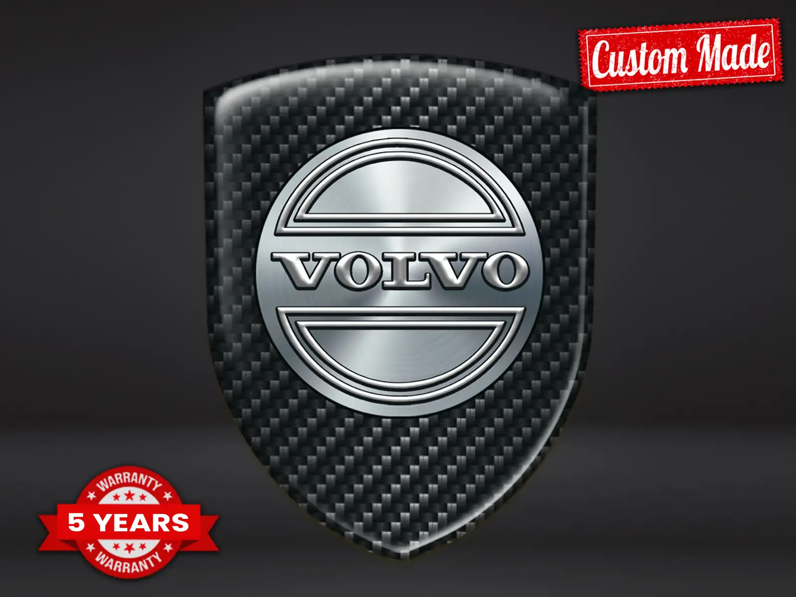 Volvo Pegatina Silicona Pro Máximo Resistente Diseño Elegante